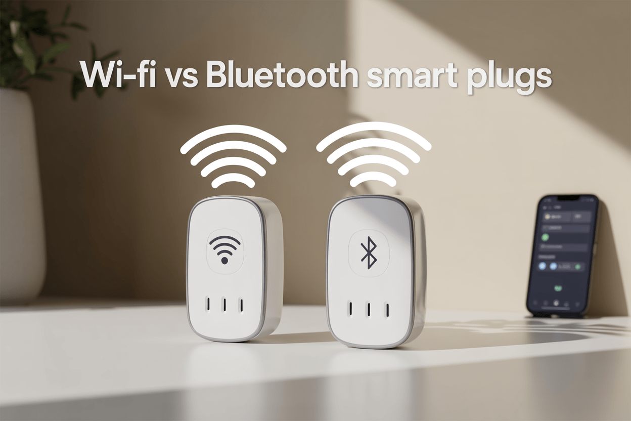 Wi-Fi vs Bluetooth Smart Plug: Which One Should You Choose?